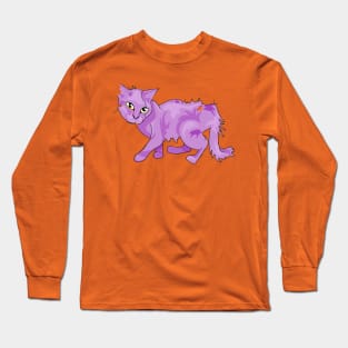 Zombie Cat Long Sleeve T-Shirt